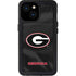 University of Georgia Black Jersey iPhone 15 Waterproof Case